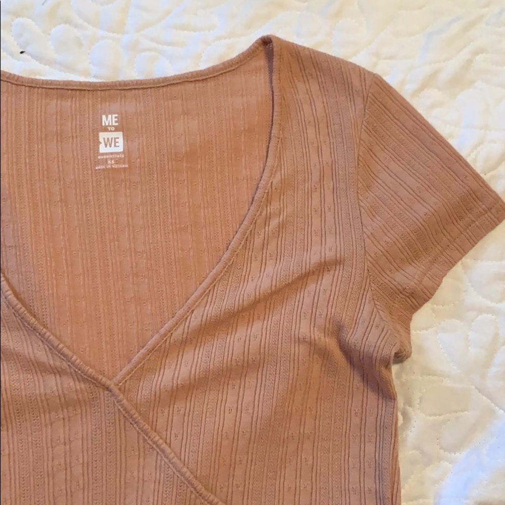 pacsun wrap top